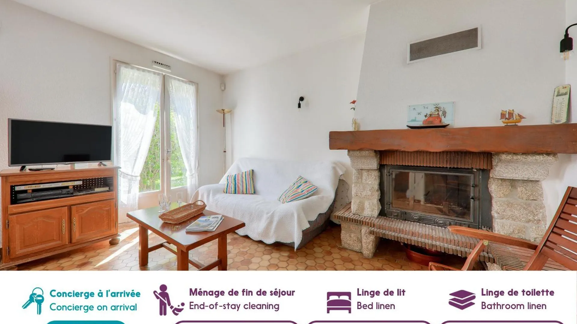 Feriehus Vacances En Famille - Jardin - 800M De La Plage Saint-Gildas-de-Rhuys